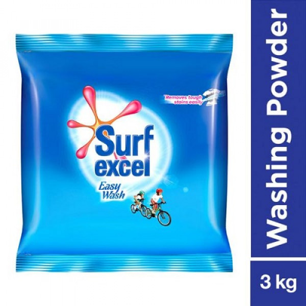 SURF EXCEL EASY WASH POWDER 3Kg